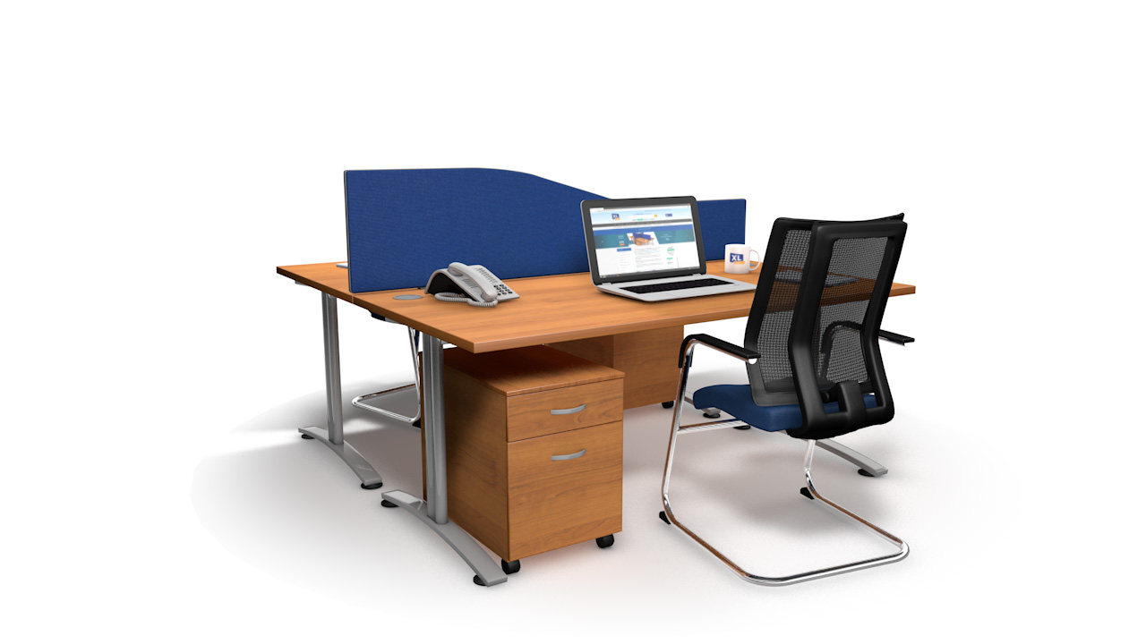 Standard Acoustic Desk Screens Wave