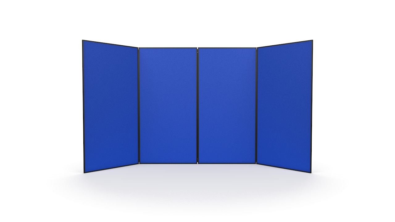 4 Panel Jumbo Display Panel System PVC Frame