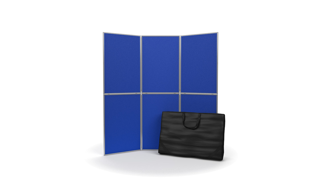 6 Panel Display Board Kit Aluminium Frame No Header