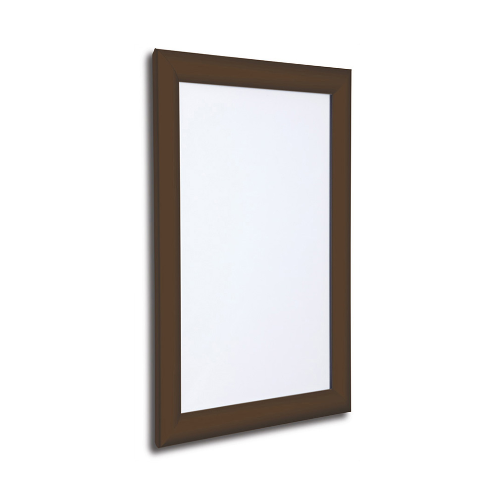 25mm Snap Frame Poster Display in Chocolate Brown