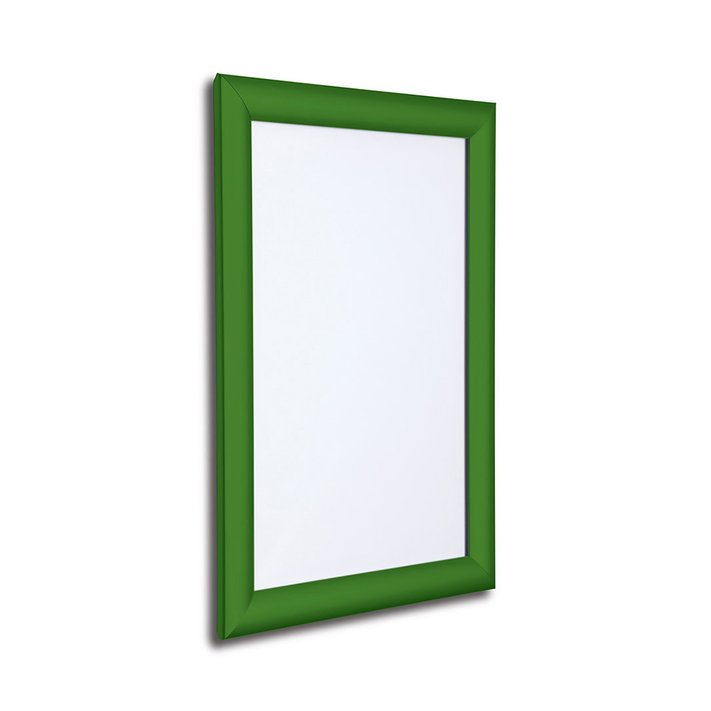 25mm Snap Frame Poster Display in Traffic Green