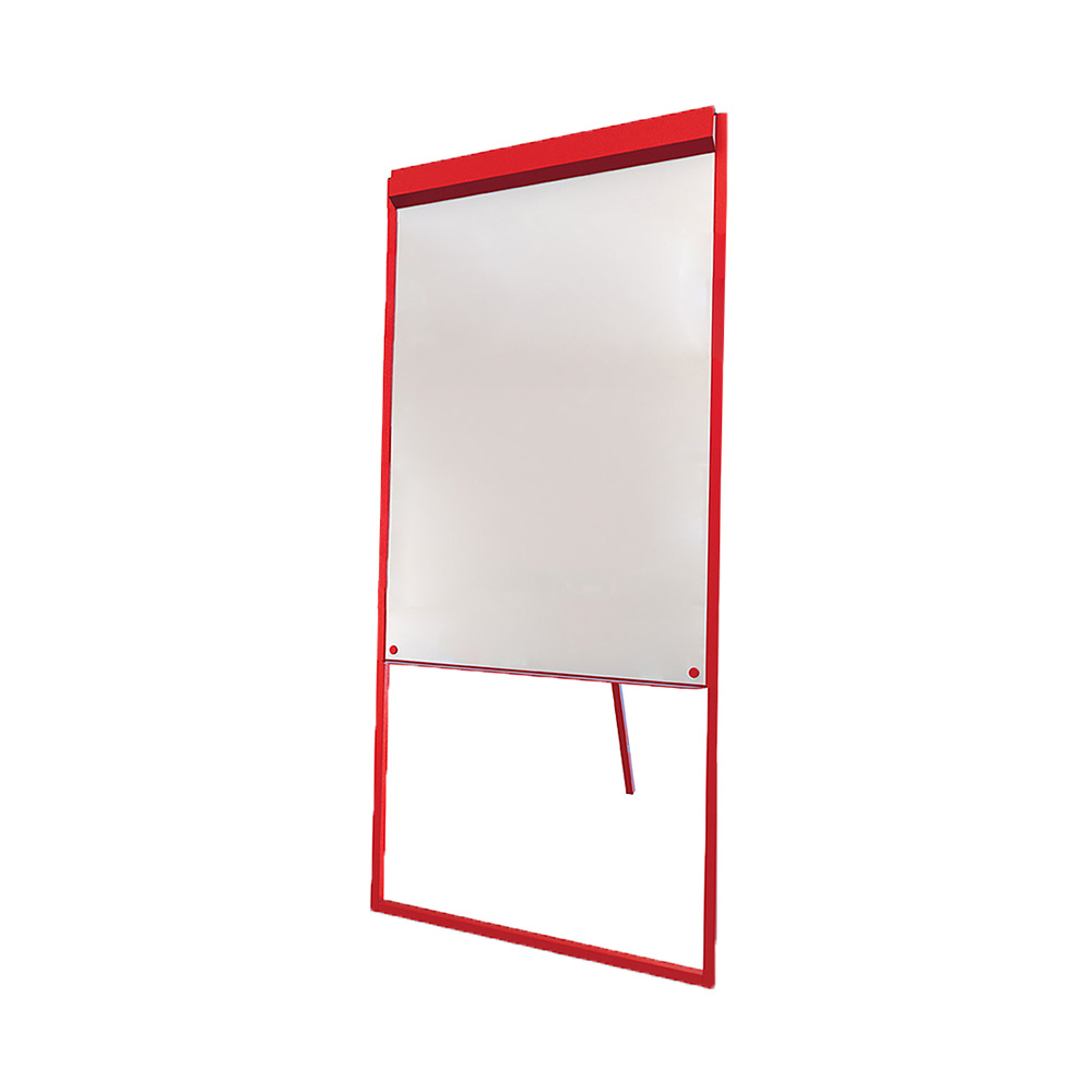 2Clix Easel in Red at Standing Height