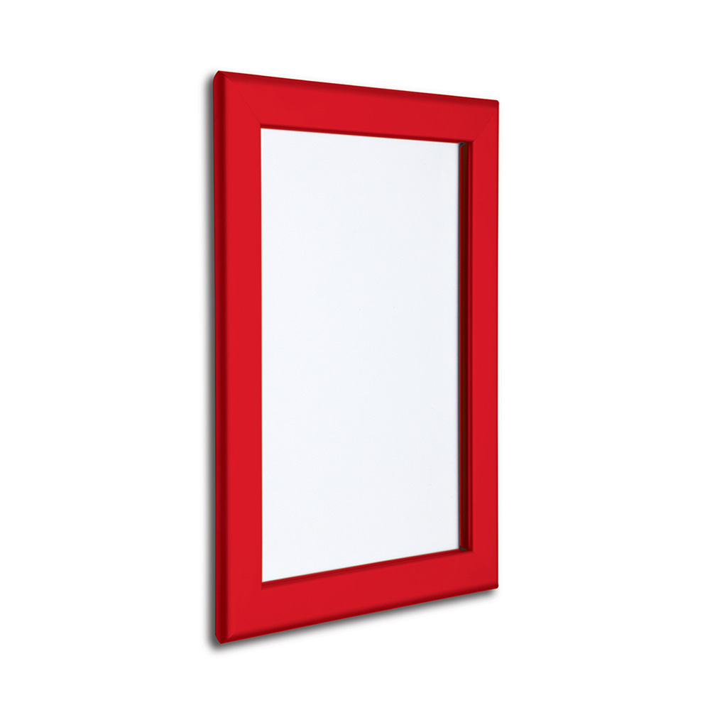 32mm Snap Frame Poster Display in Traffic Red