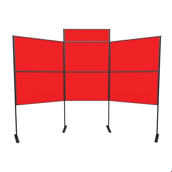 6 Panel and Pole Display Board with Header