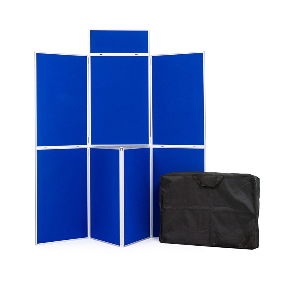 7 Panel Aluminium Presentation Kit with Shelf and Bag