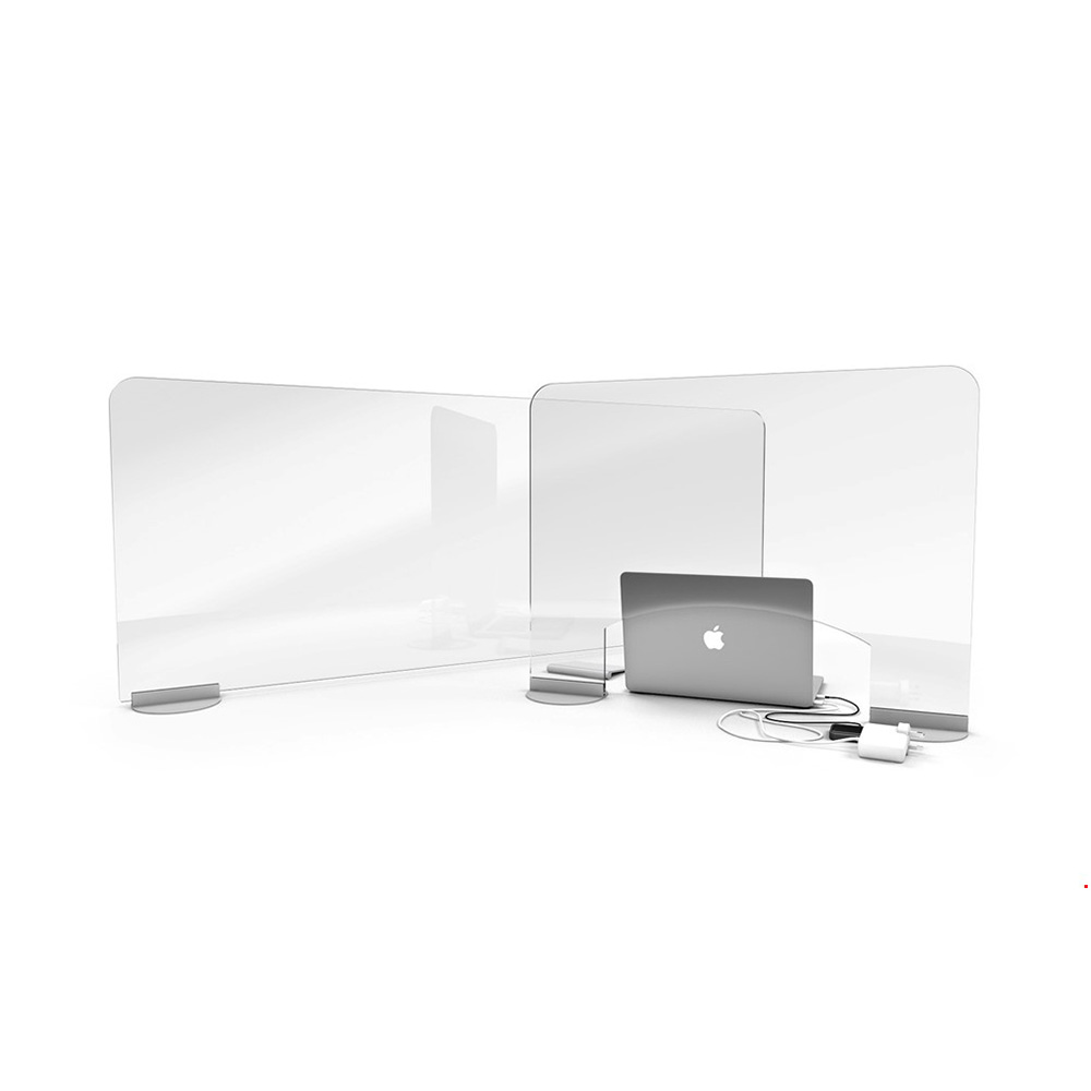 ACHOO® Crystal Clear Desk Protective Screen Ideal For Workstations & Desks