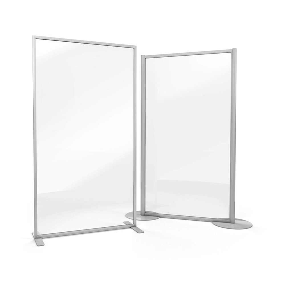 ACHOO® Crystal Clear Free Standing Protective Screen - Ideal For Integrating Safe Social Distancing