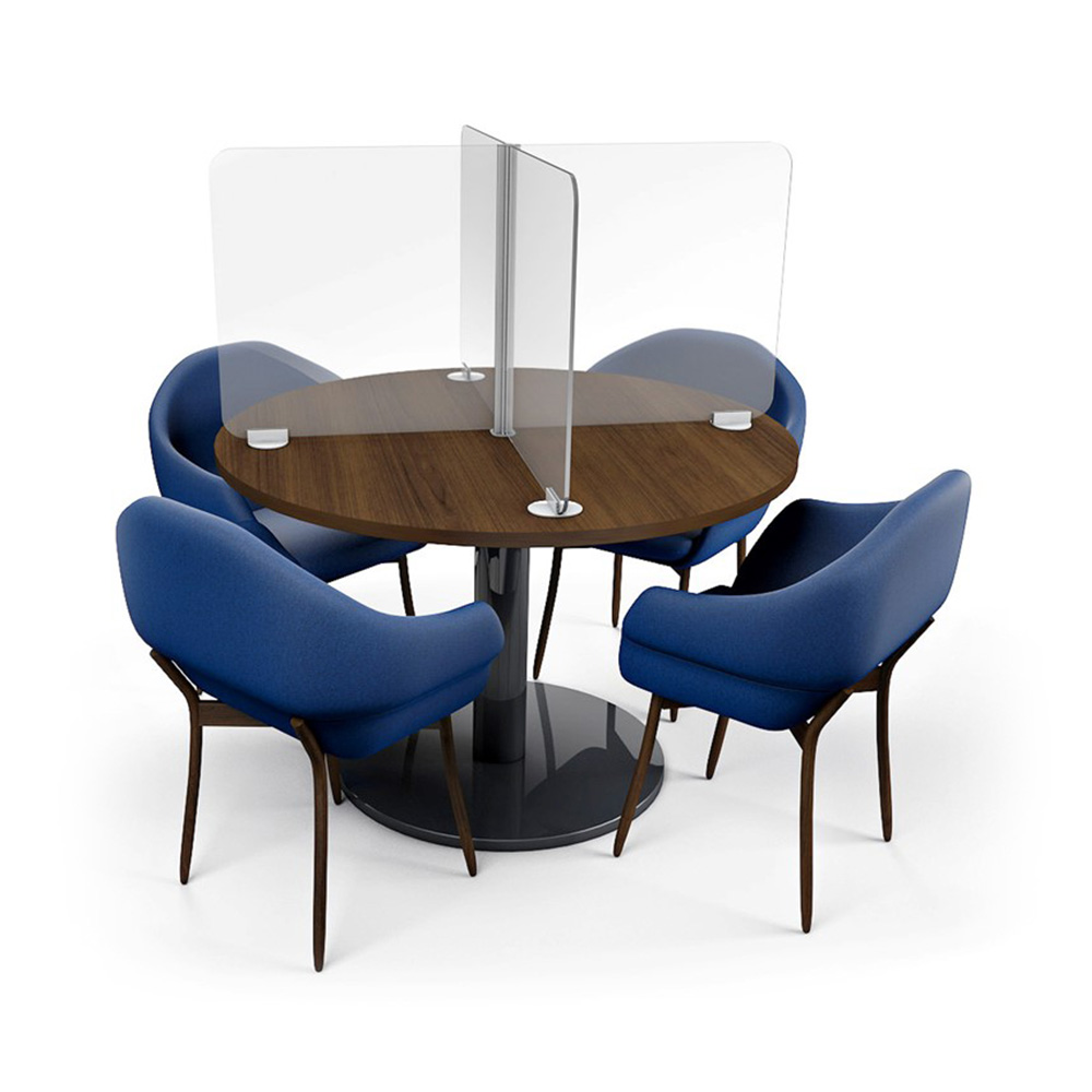 ACHOO® Clear Table Divider Screens Are Ideal For Meeting Tables 
