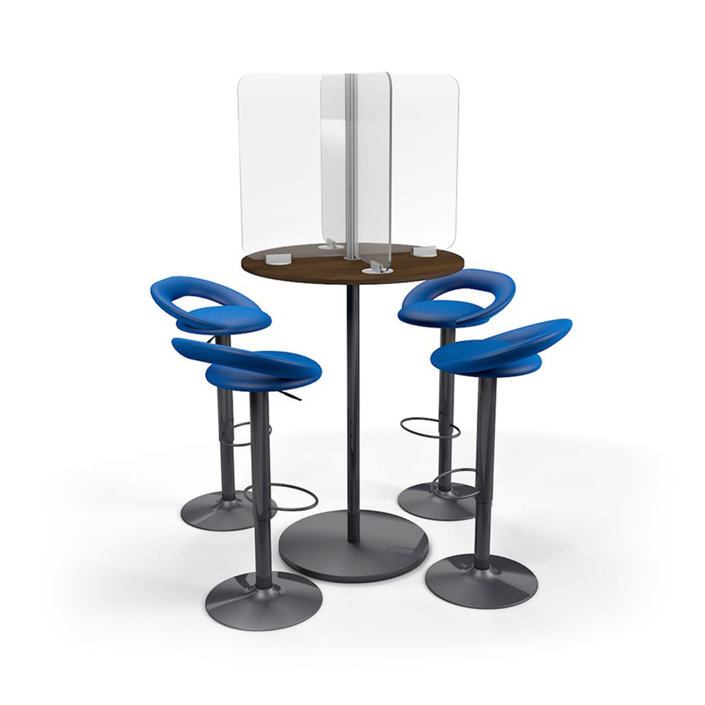 ACHOO® Perspex Divider Screens Can Also Be Used in Social Venues On Pub Tables For Customer Protection 