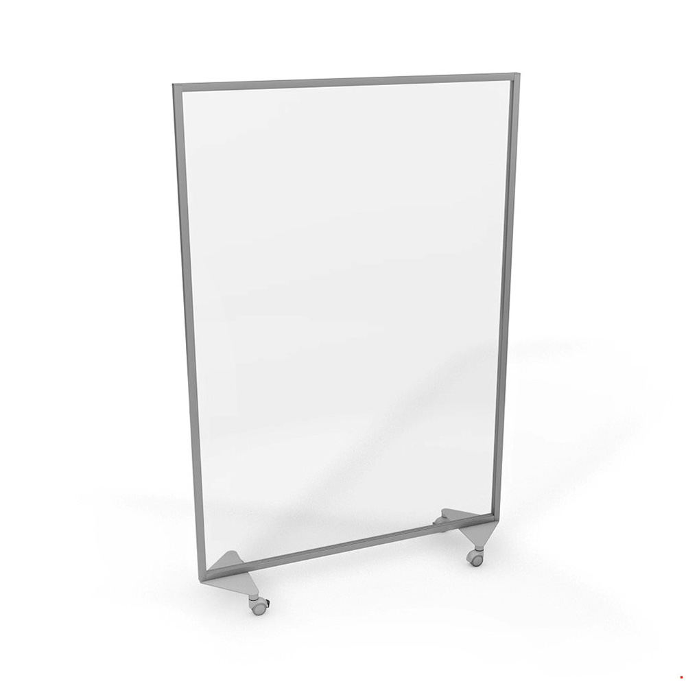 ACHOO® Mobile Perspex Screens -  Wipeable, Easy Clean, Hygienic Screens For COVID-19 Protection