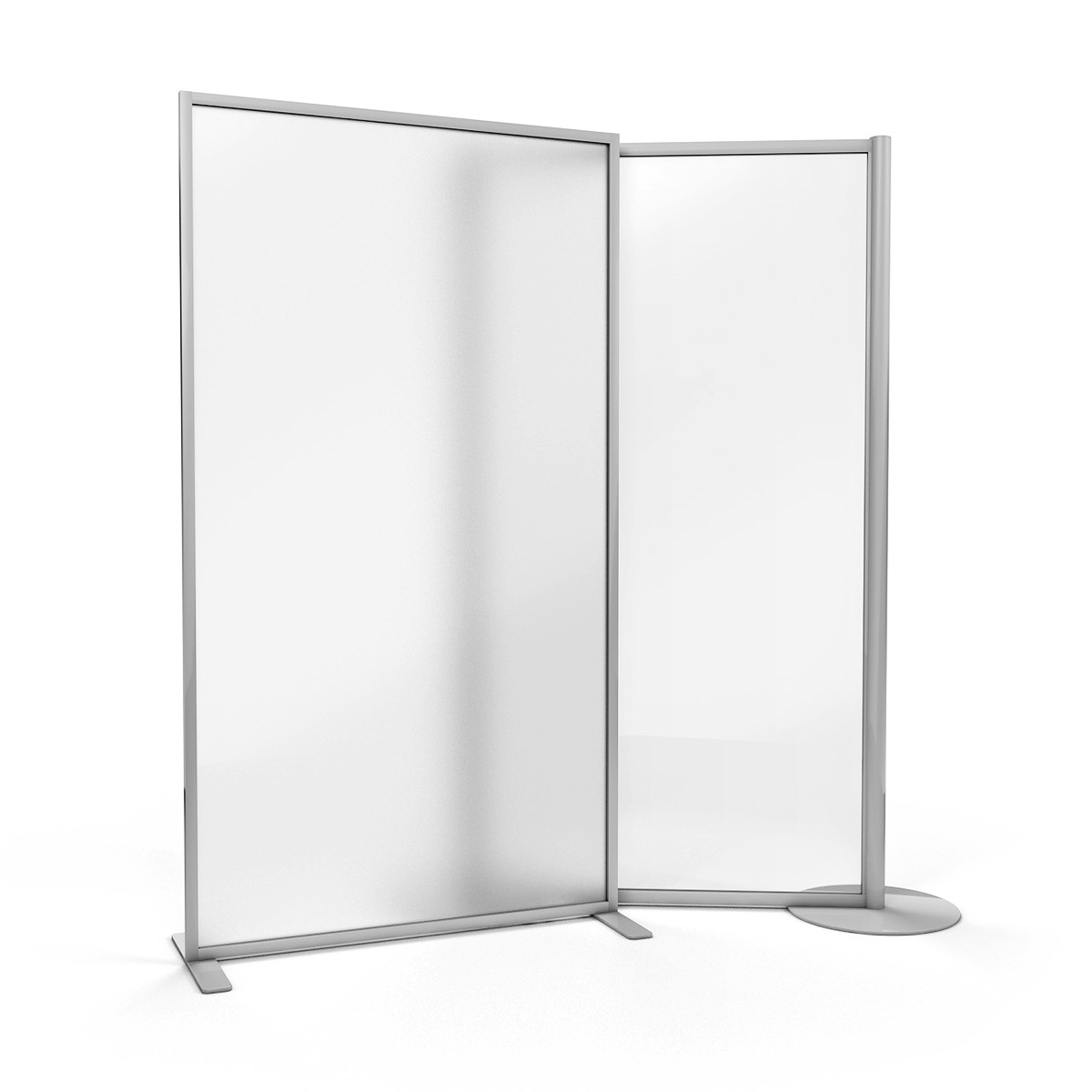 ACHOO® Frosted Perspex® Glass Freestanding Protective Screen