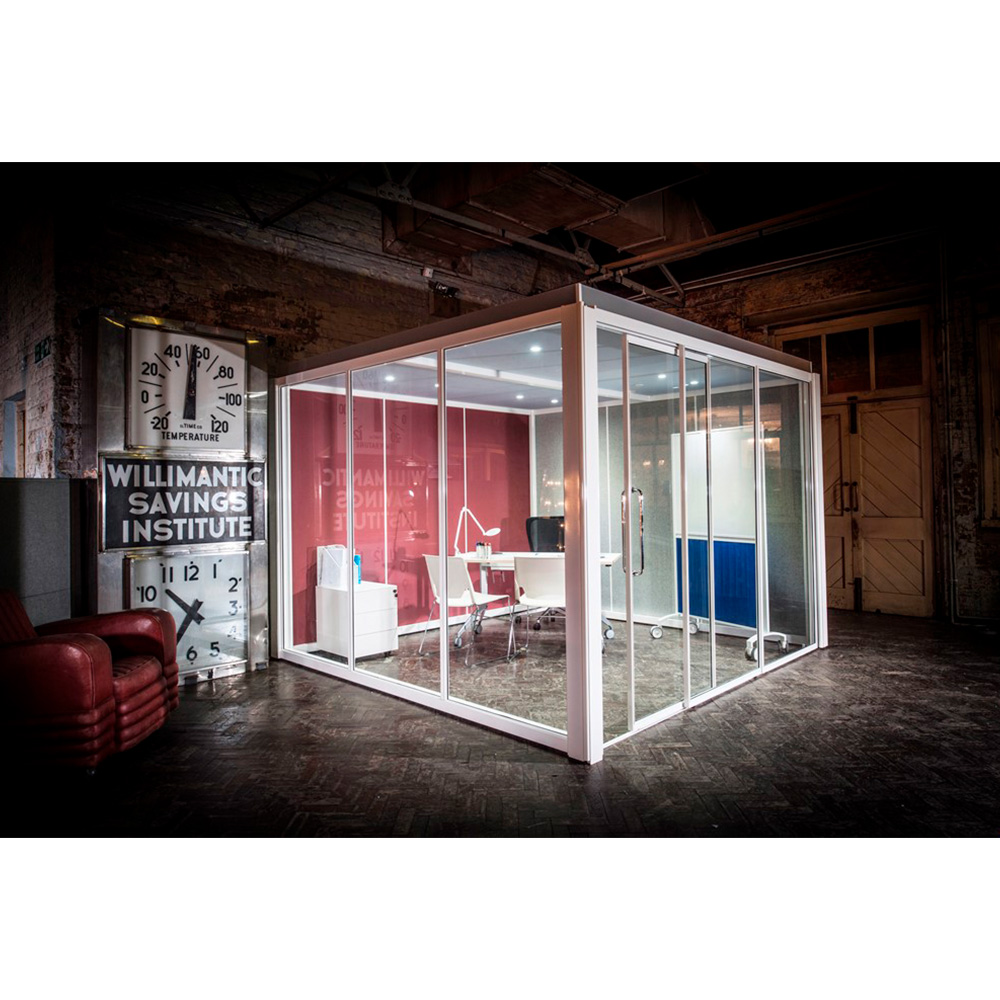 Freestanding Glass Office Pods for Open Plan Work Environments