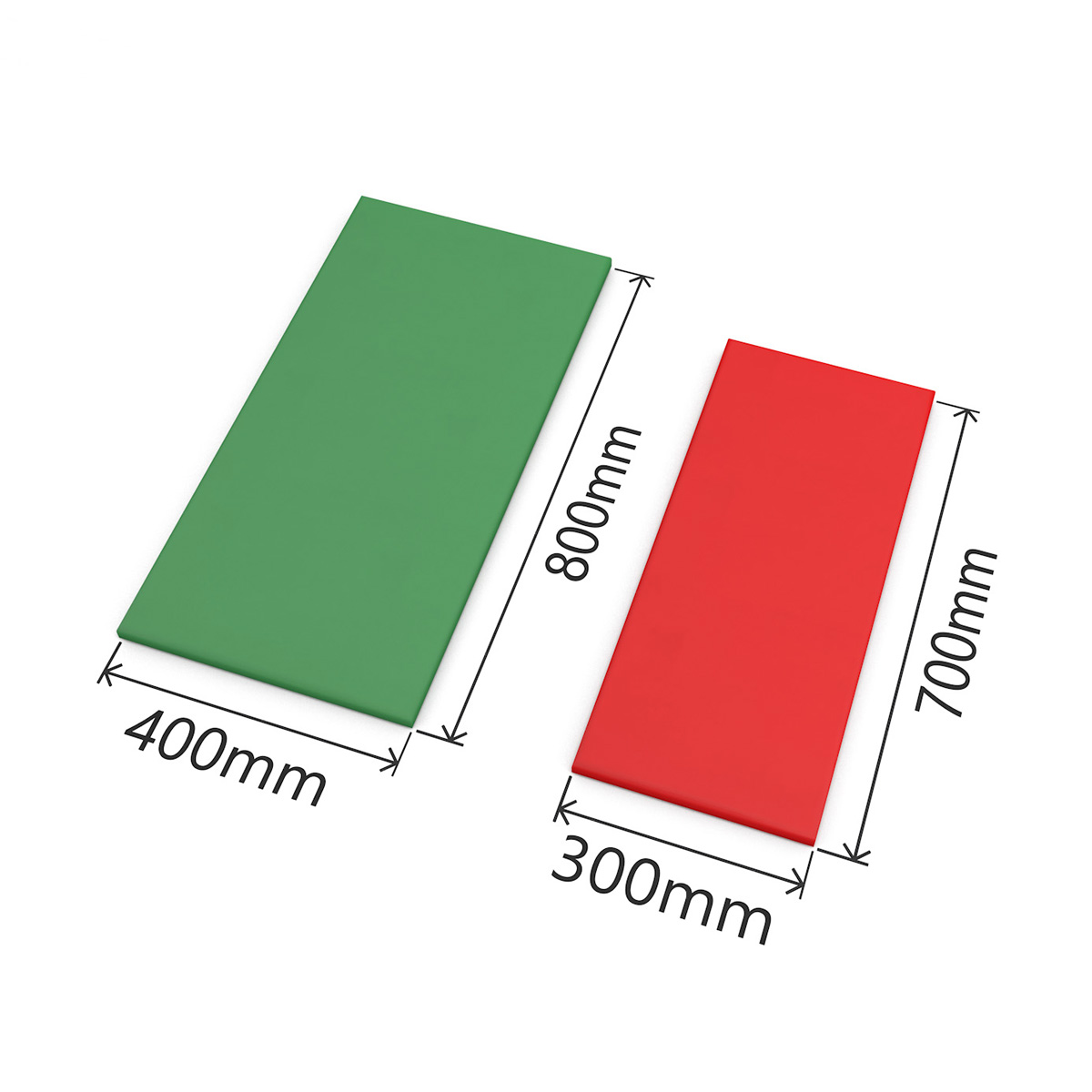 Dimensions of STRATOS™ Rectangle Acoustic Panelling