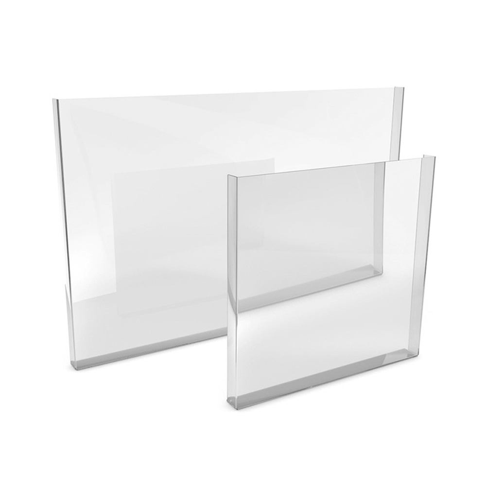CLARITY MODULAR Protection Sneeze Screens - Simple Social Distancing Screens Ideal For Receptions, Waiting Rooms And Desktop Cashier Stations
