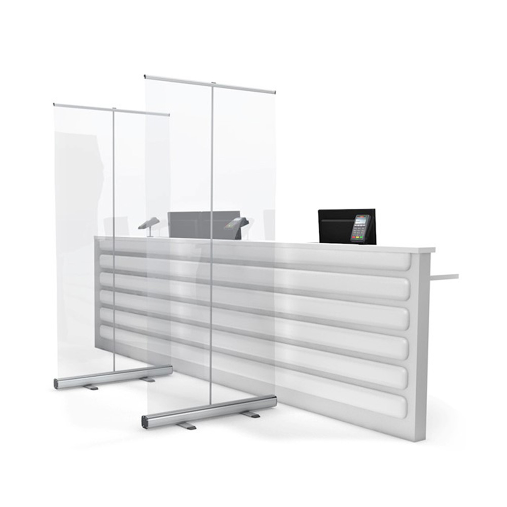 Clear Protection Screens Can Be Used At Till And Checkout Areas For Employee & Customers Protection