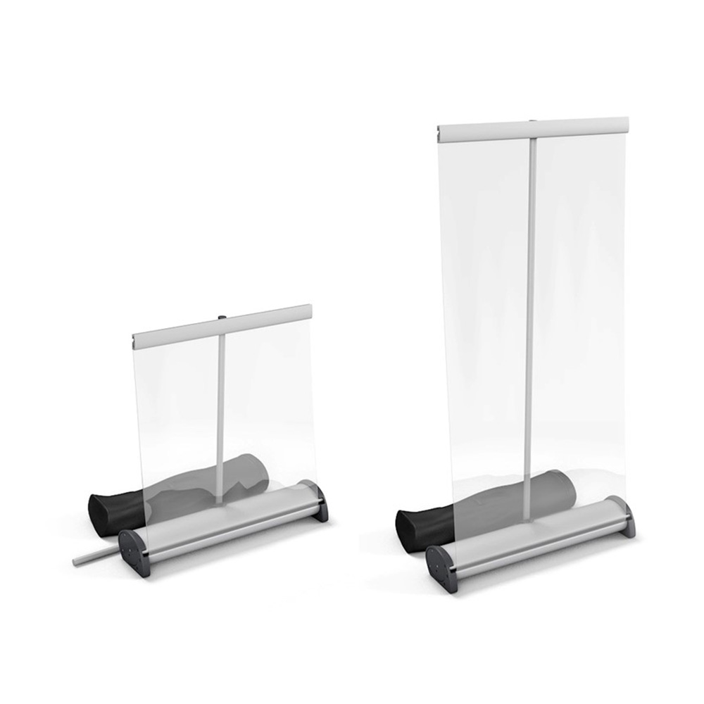 Clear Sneeze Screen Retractable Counter Guard - Cost-Effective Alternative To Perspex Screens