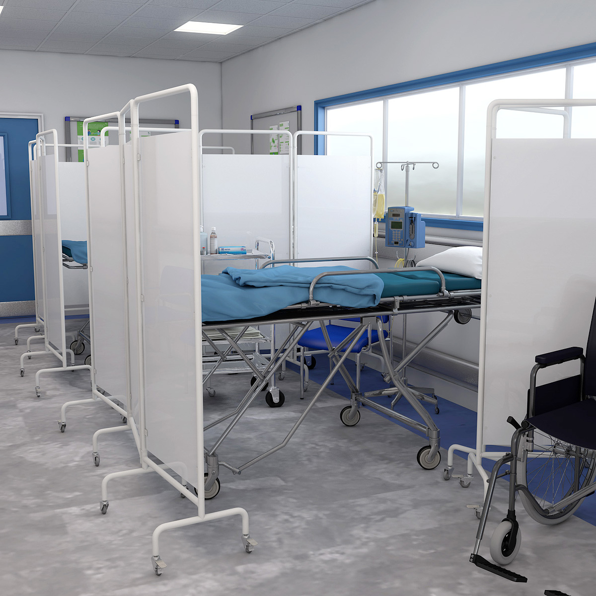 DIGNITY® Medical Screens Are Designed For NHS Hospitals And Medical Facilities