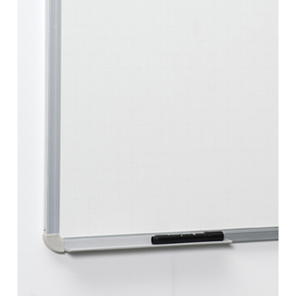 Wipe Clean White Board with Subtle Lines