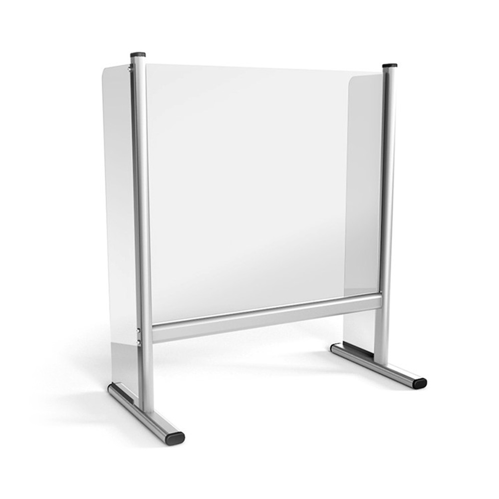 Free Standing Social Distancing Screen 800mm (w) for Restaurants, Pubs, Reception Areas and Cashiers