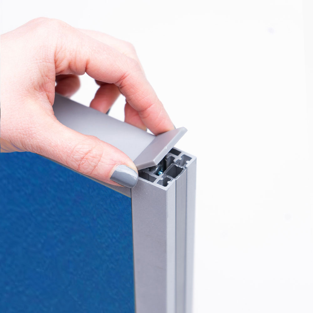 FRONTIER® Medical Screens Are Supplied With 2x End Caps to Keep Linking Strips in Place