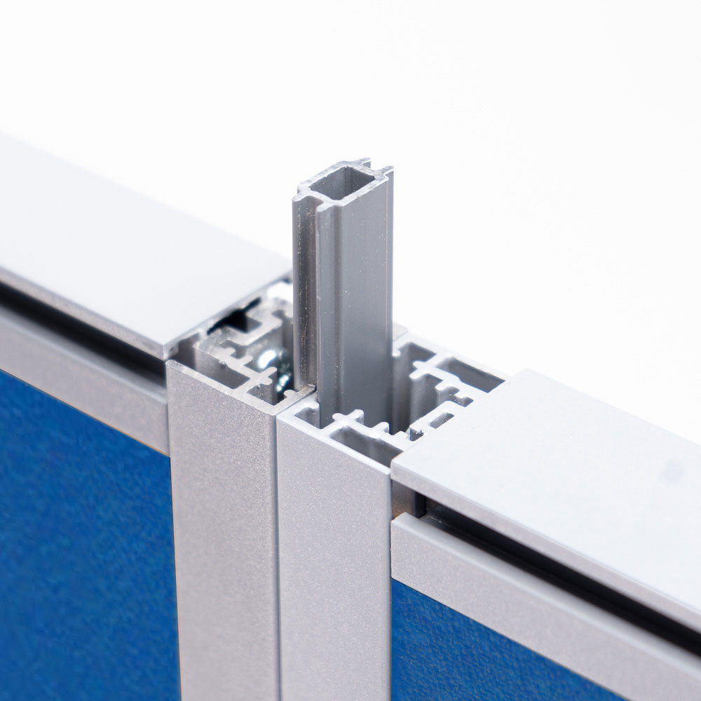 FRONTIER® Medical Screens Include 2x PVC Strips - These Can be Used as Finishing Strips or to Link Two Screens Together in a Straight Line