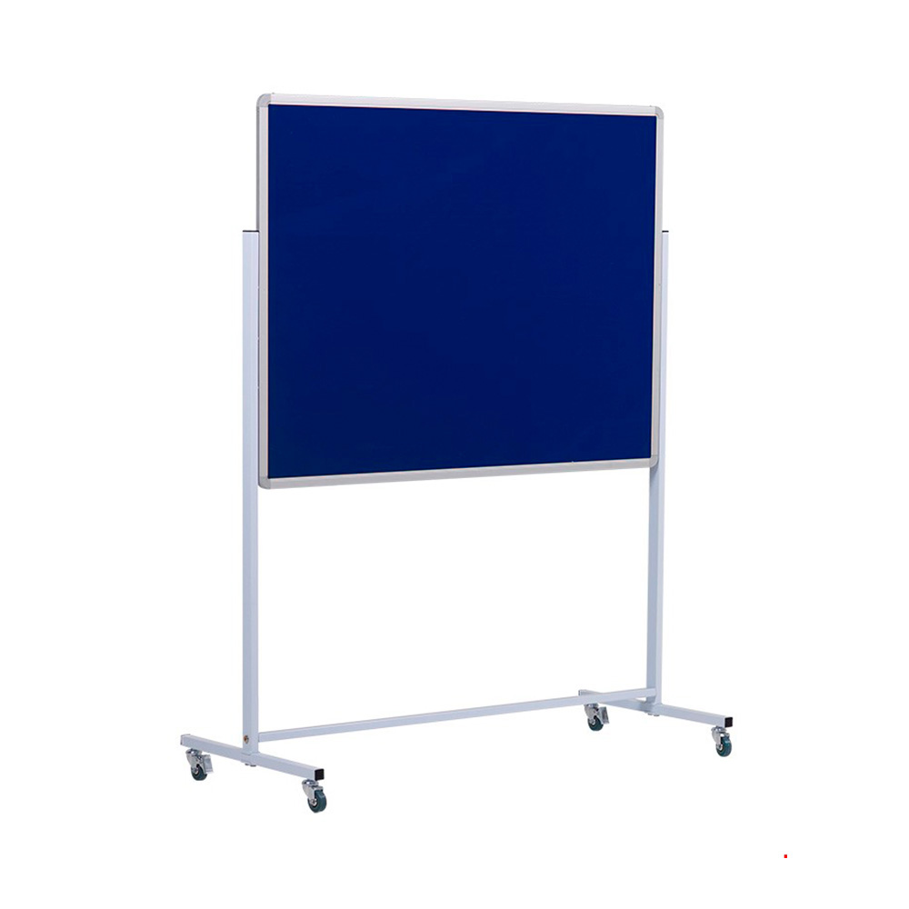 Pinnable Noticeboard in Blue Fabric