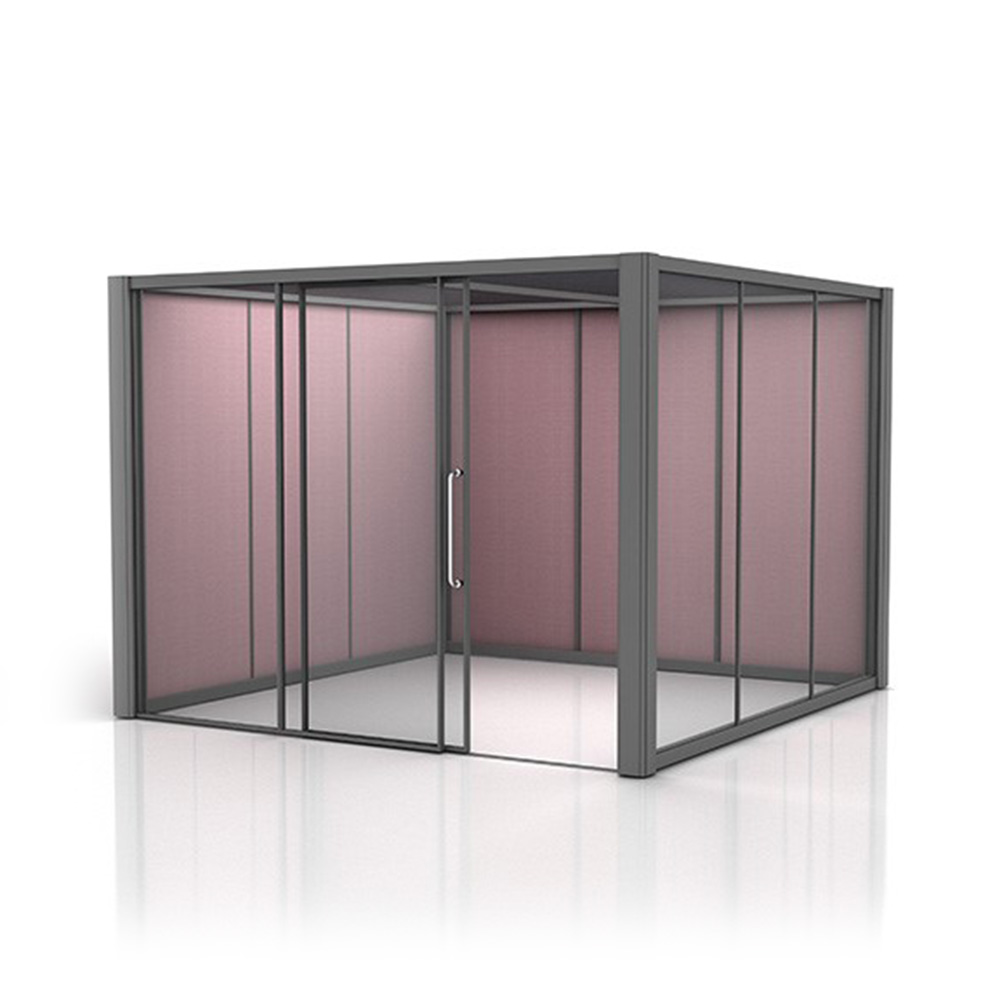 3m x 3m Part Glazed Freestanding Meeting Pod