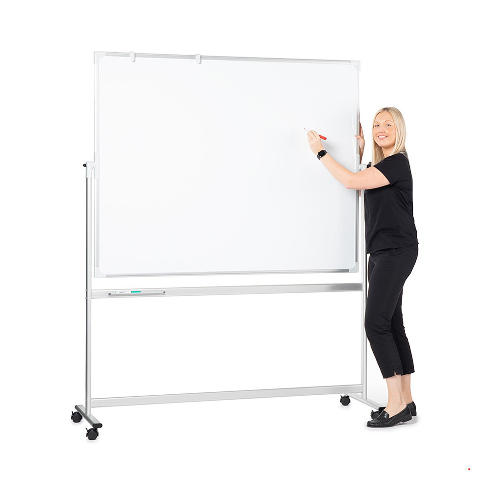 Mobile Magnetic Writing Board on Wheels
