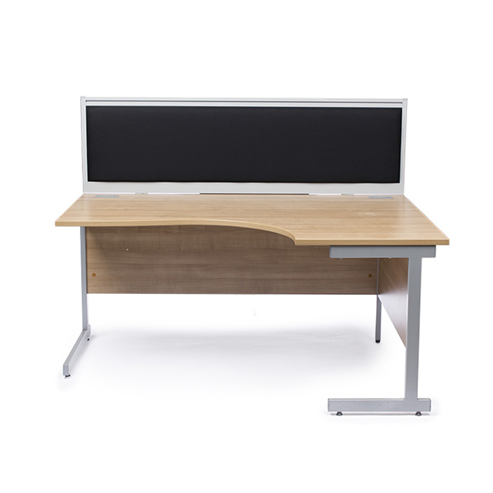 Premium Acoustic Desk Screens With Single Tool Rail