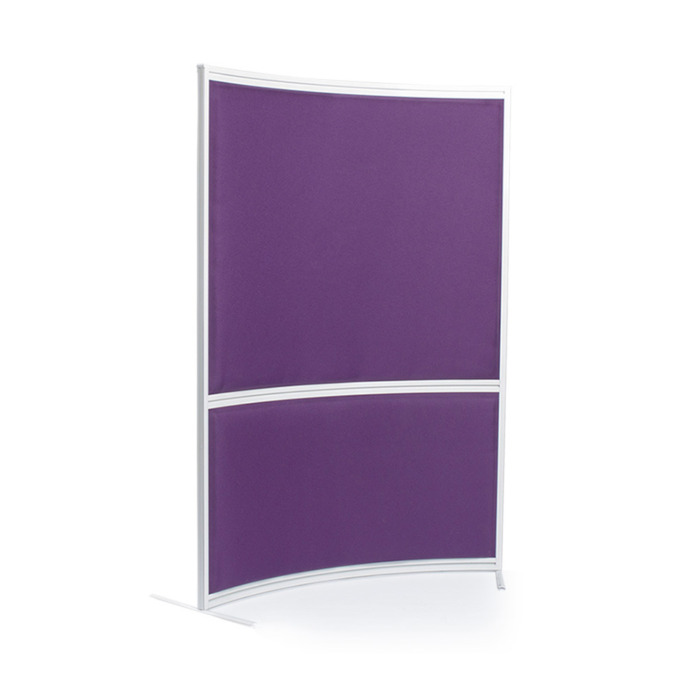 Free Standing Single Acoustic Office Partition - 6 Office Screens Included in The Kit