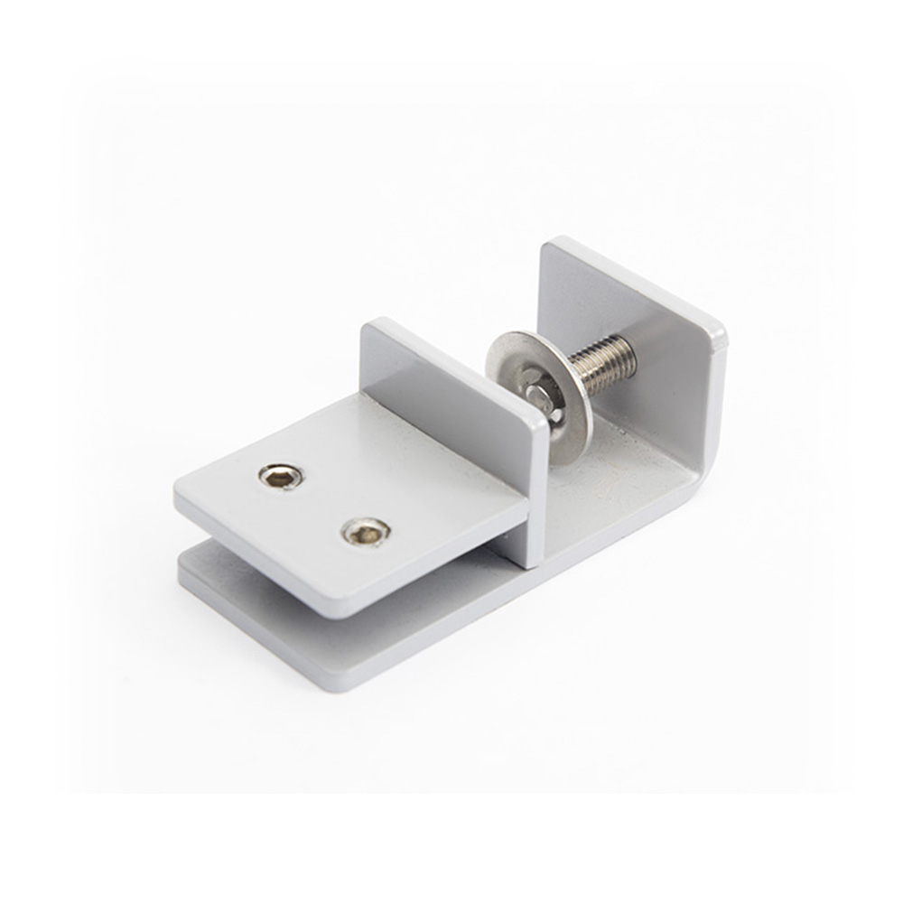 Spectrum Acrylic Desk Clamps Fit 17-30mm Thick Desk - Bespoke Clamps Are Available For Thicker Tabletops