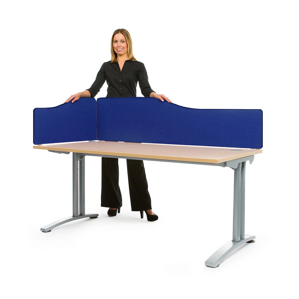 Spectrum Fabric Desk Dividers Are Demountable Privacy Screens Designed For Office And Educational Use