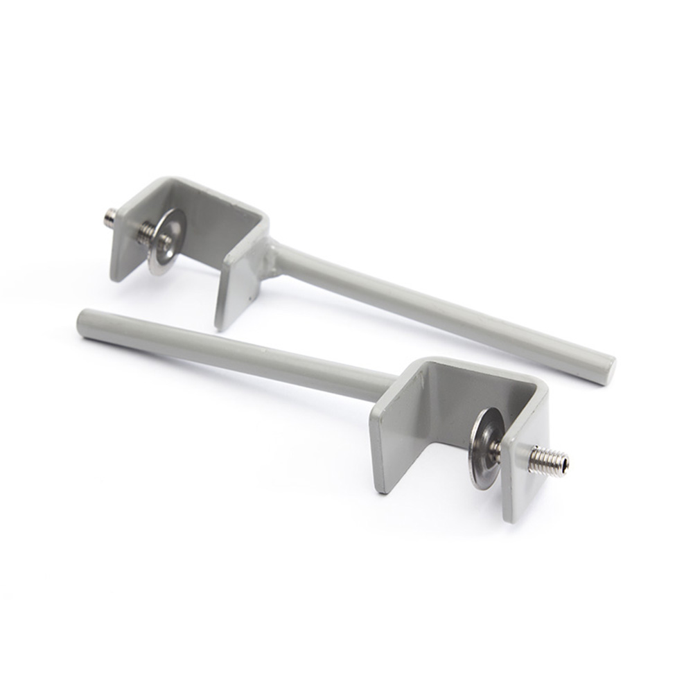 Spectrum Desk Screen Clamps Fir Desks 17-33mm Thick - Bespoke Clamps Are Available For Thicker Tabletops