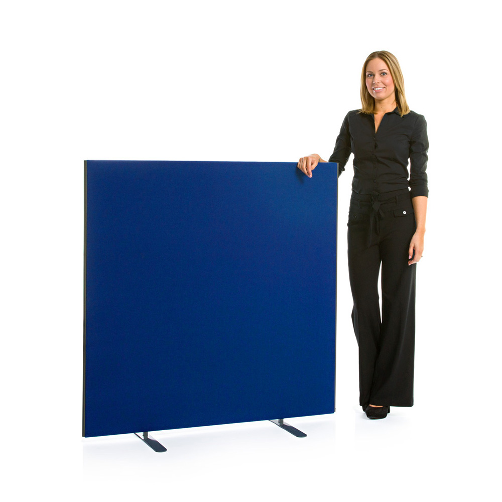 Speedy Office Partition 1200mm High in Royal Blue - Ideal For Dividing Open Plan Offices