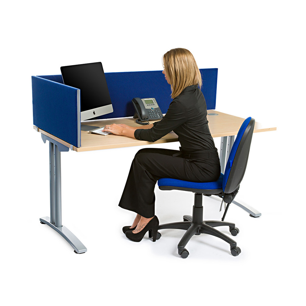Standard Acoustic Desk Dividers Can Be Used To Aid Concentration And Productivity
