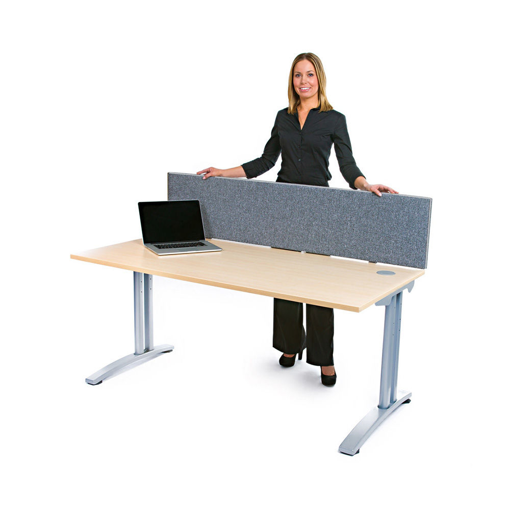 Standard Acoustic Desk Partitions Add Privacy And Help Reduce Noise Pollution
