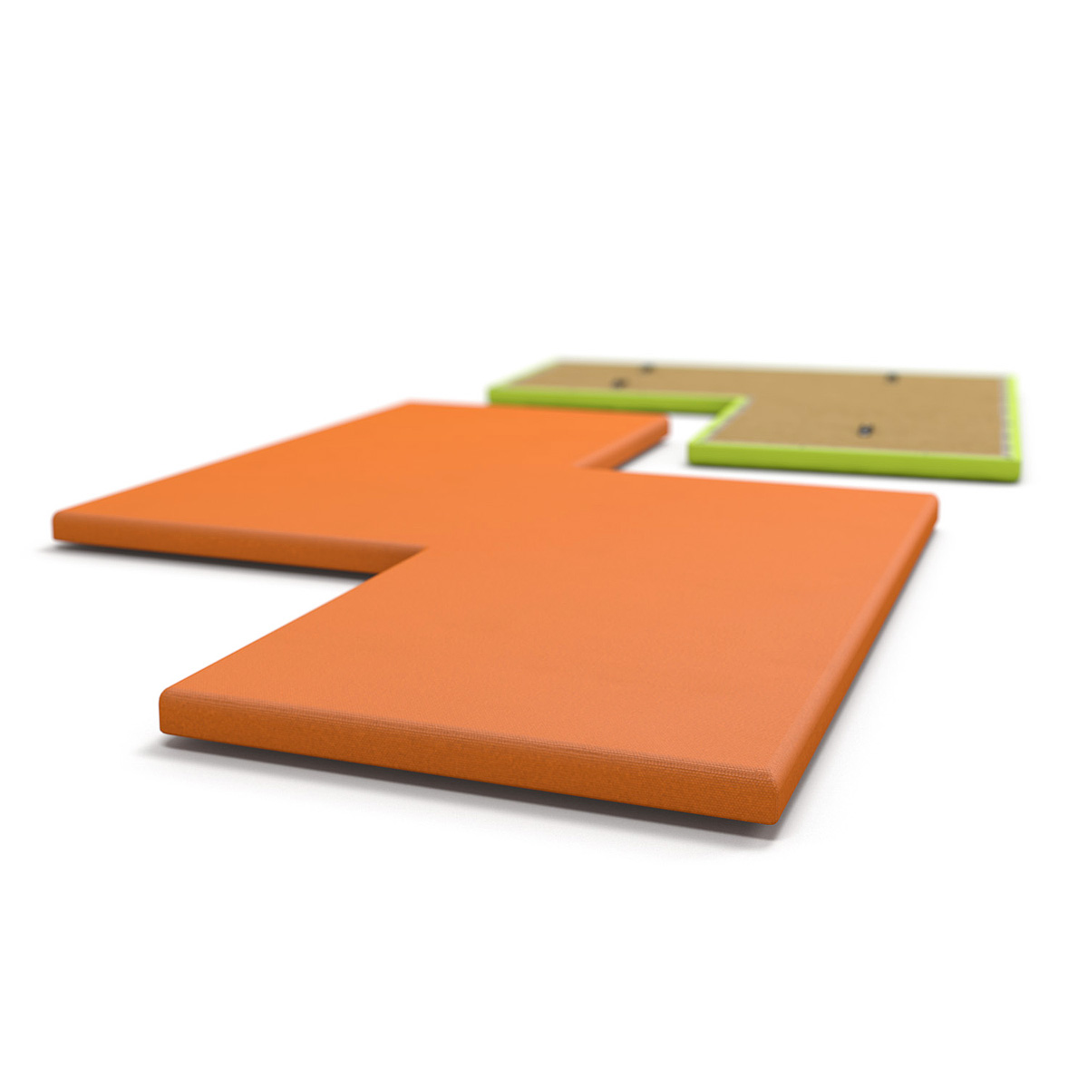 TETRATAK™ Interlocking Acoustic Wallboards Are 26mm Thick & Include Acoustic Foam For Absorbing Office Noise
