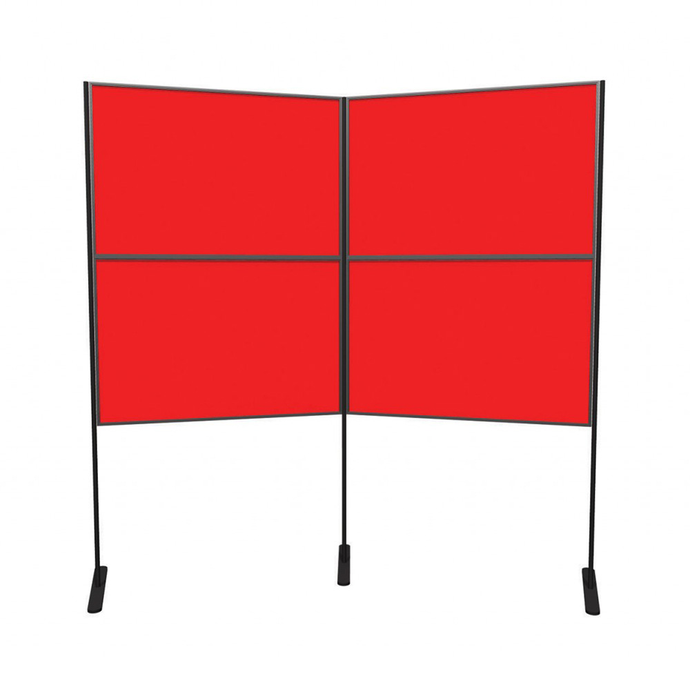 4 Panel And Pole Modular Display Board Systems