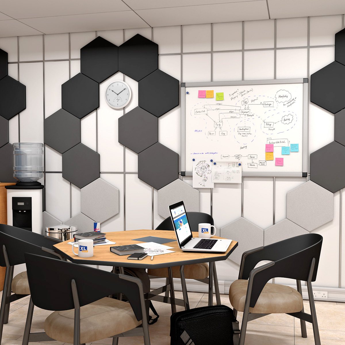 ZAGATO™ Acoustic Wall Panelling Are Functional Sound Absorbing Panels For Reducing Noise & Office Distractions
